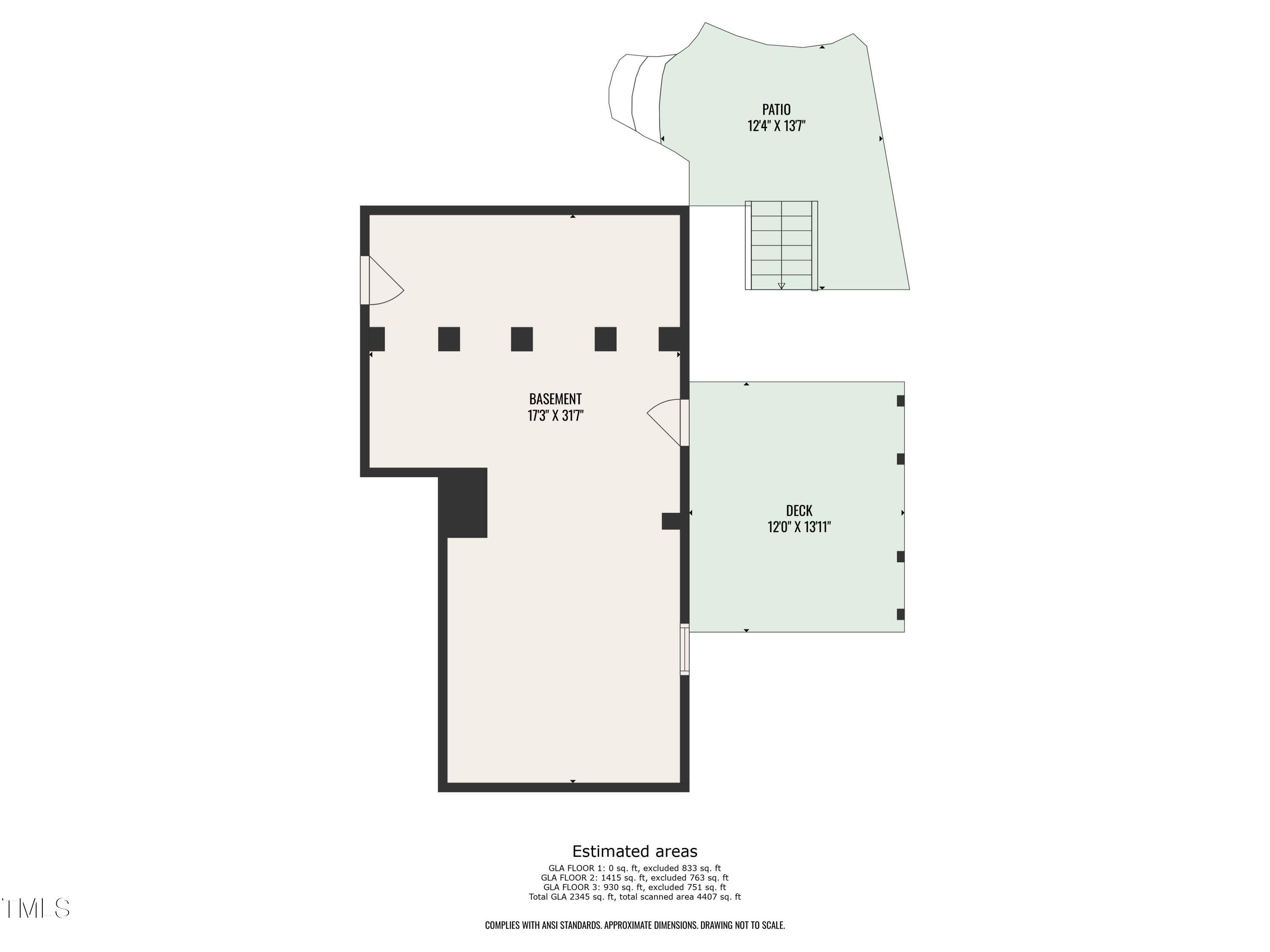 6323 Cedar Waters Drive Raleigh, NC 27607 - Photo 84 of 84 Floor Plans_Page_1