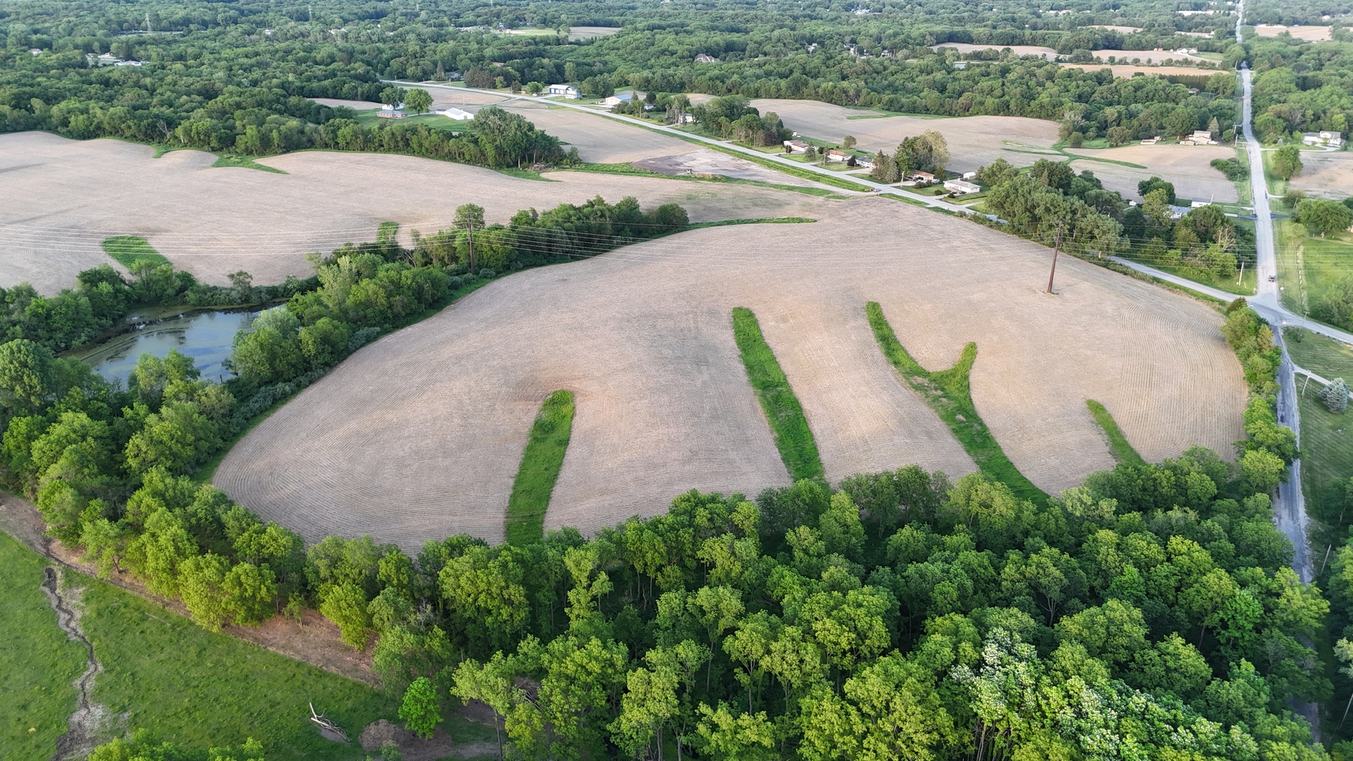 0 Ridgewood Road Milan, IL 61264 - Photo 11 of 43 an aerial view of a backyard