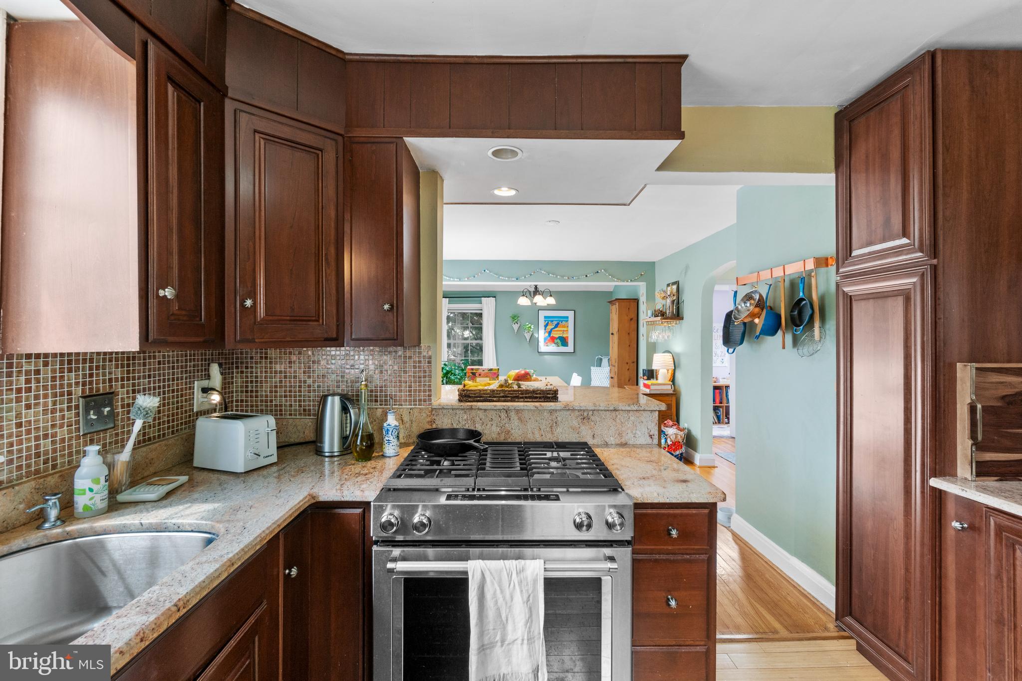 6610 Loch Hill Road Baltimore, MD 21239 - Photo 13 of 29 View of dining room from kitchen