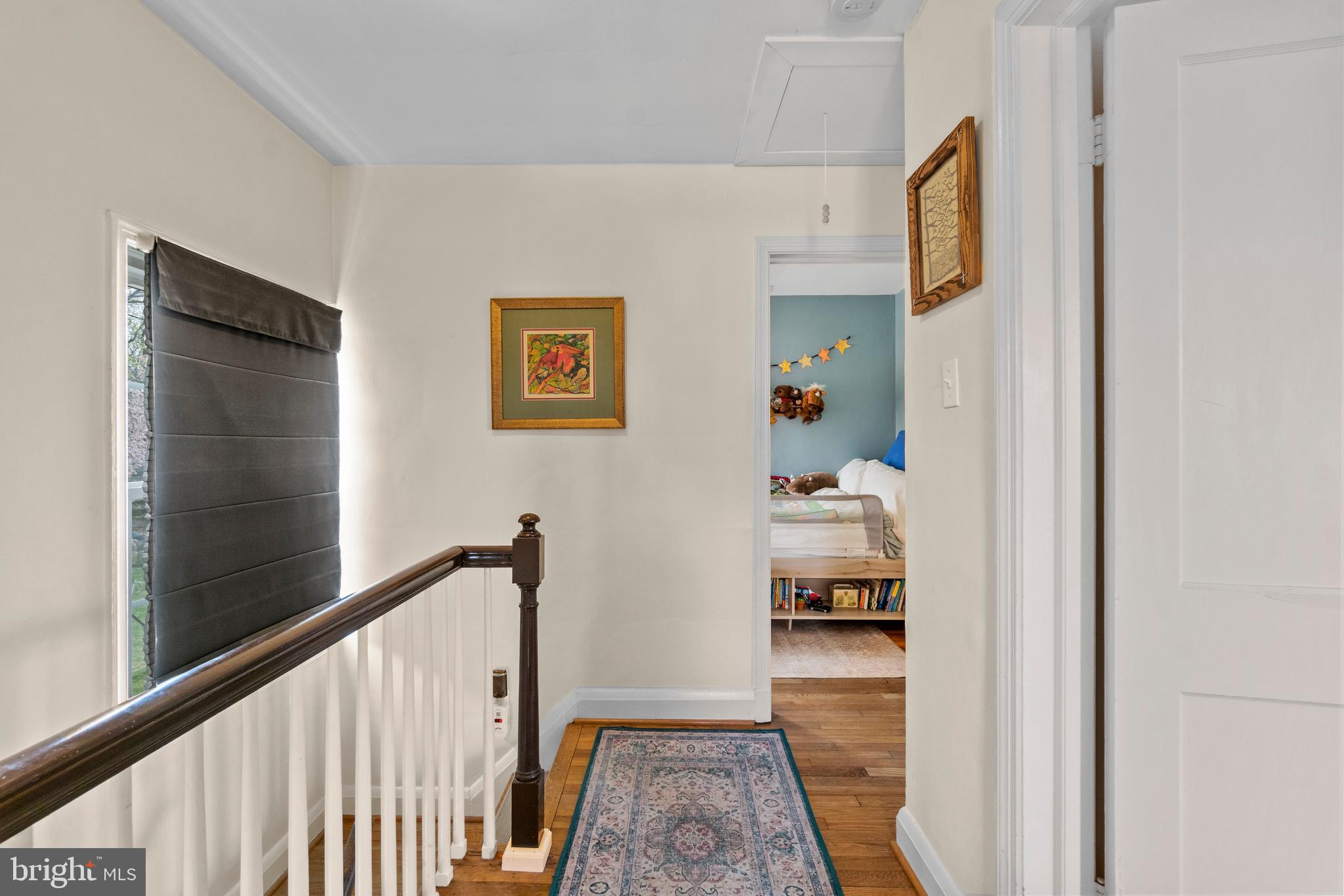 6610 Loch Hill Road Baltimore, MD 21239 - Photo 22 of 29 Hallway/attic access