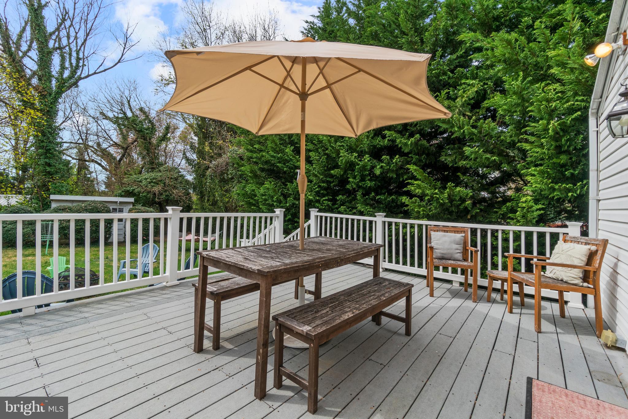 6610 Loch Hill Road Baltimore, MD 21239 - Photo 26 of 29 Large Trex deck