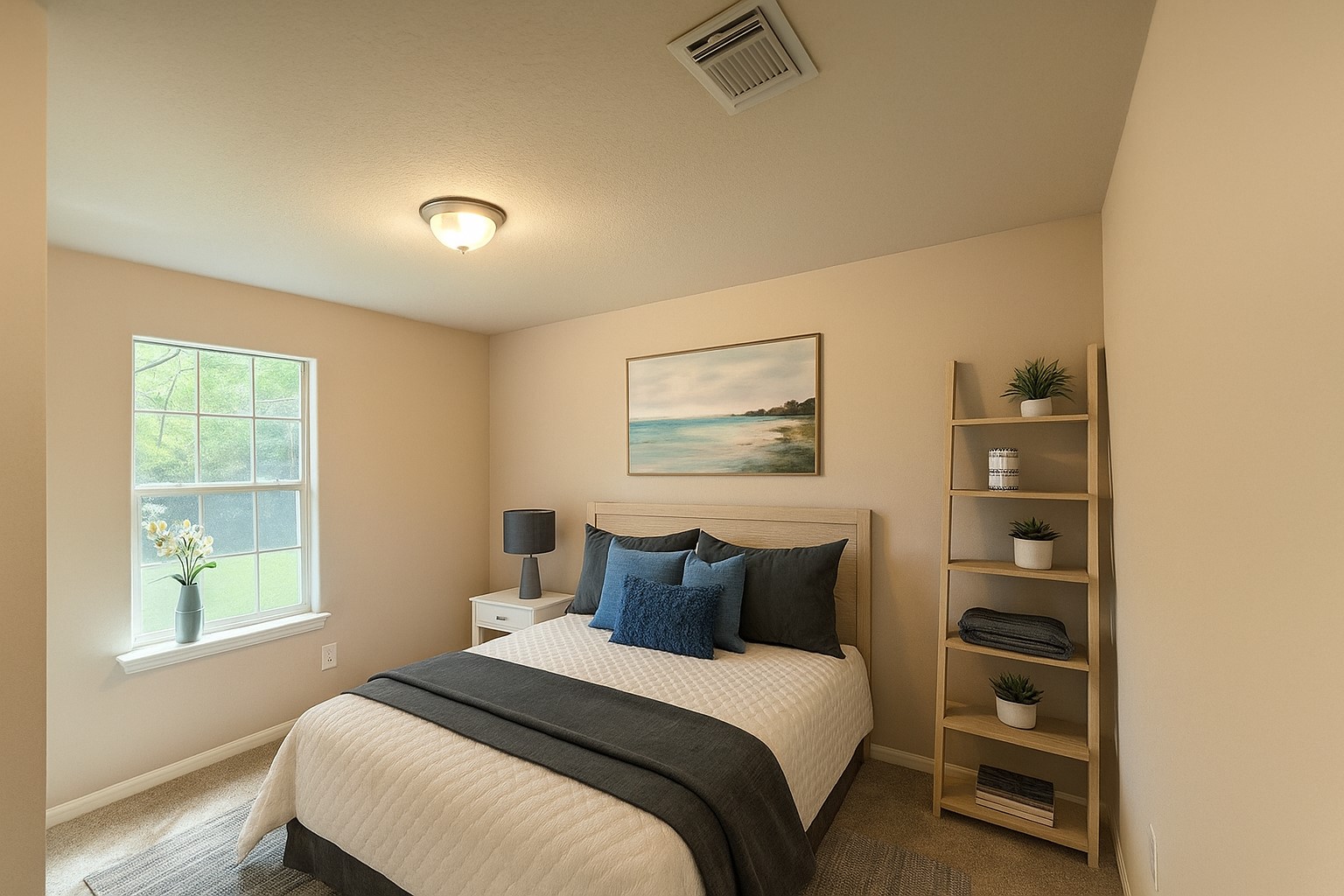 12595 Royal Springs Road Conroe, TX 77303 - Photo 23 of 26 a bedroom with a bed and a window