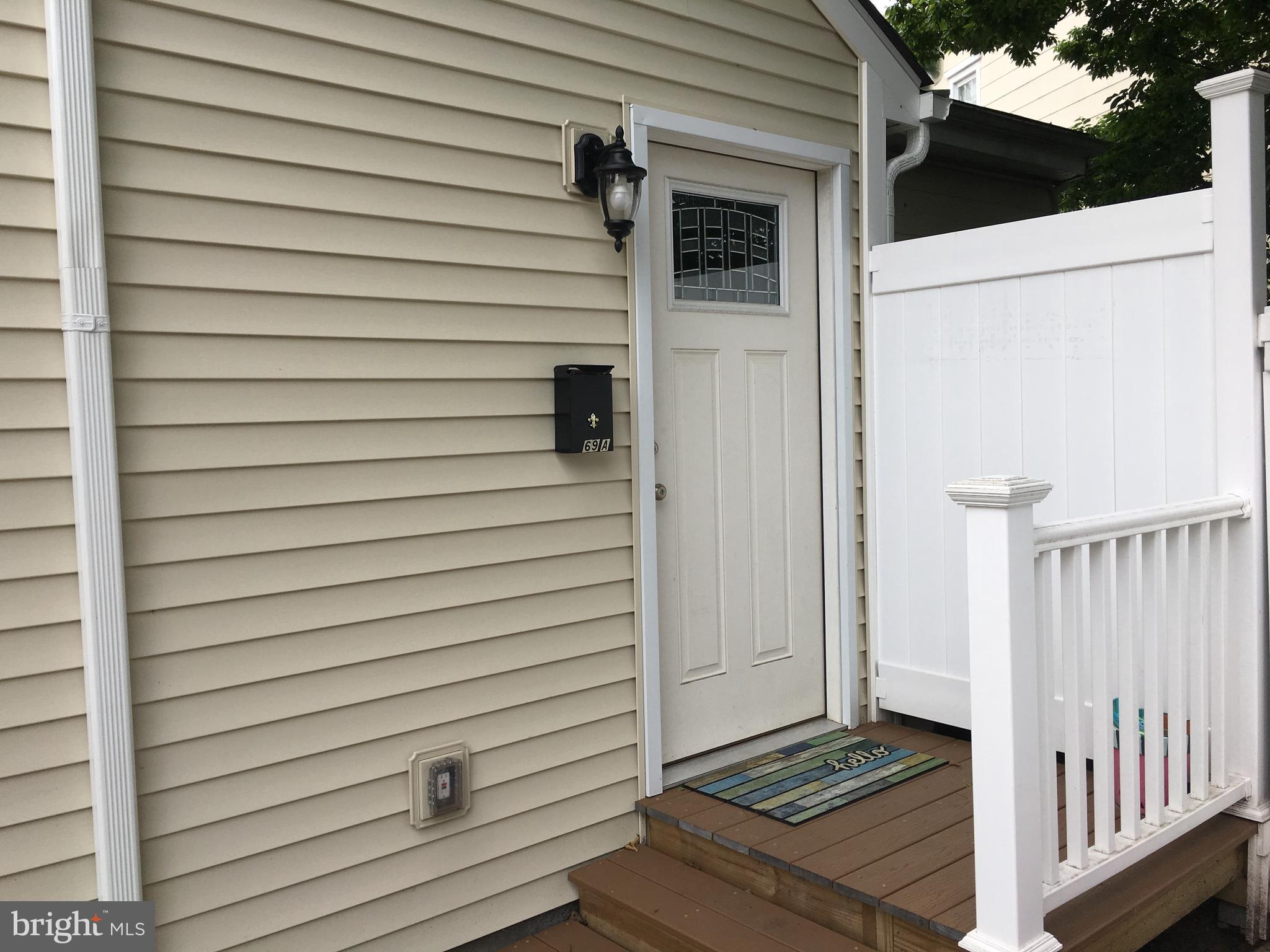 69 A Ellis Street Haddonfield, NJ 08033 - Photo 10 of 11 Rear Entrance