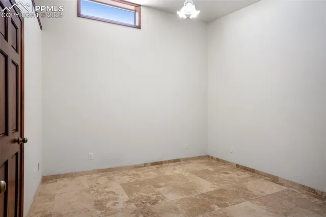 a view of empty room