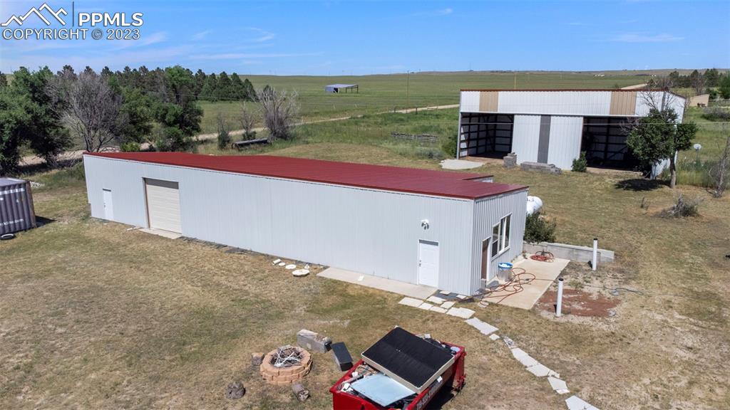 24725 Speer Road Calhan, CO 80808 - Photo 40 of 48 a view of a basket ball ground