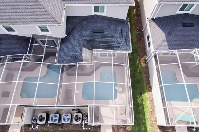 a front view of a building