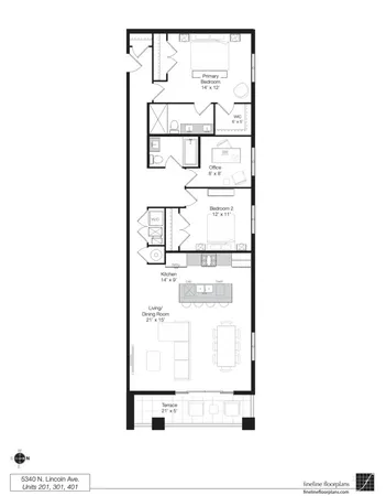 $730,000 | 5340 North Lincoln Avenue, Unit 401, Chicago, IL 60625