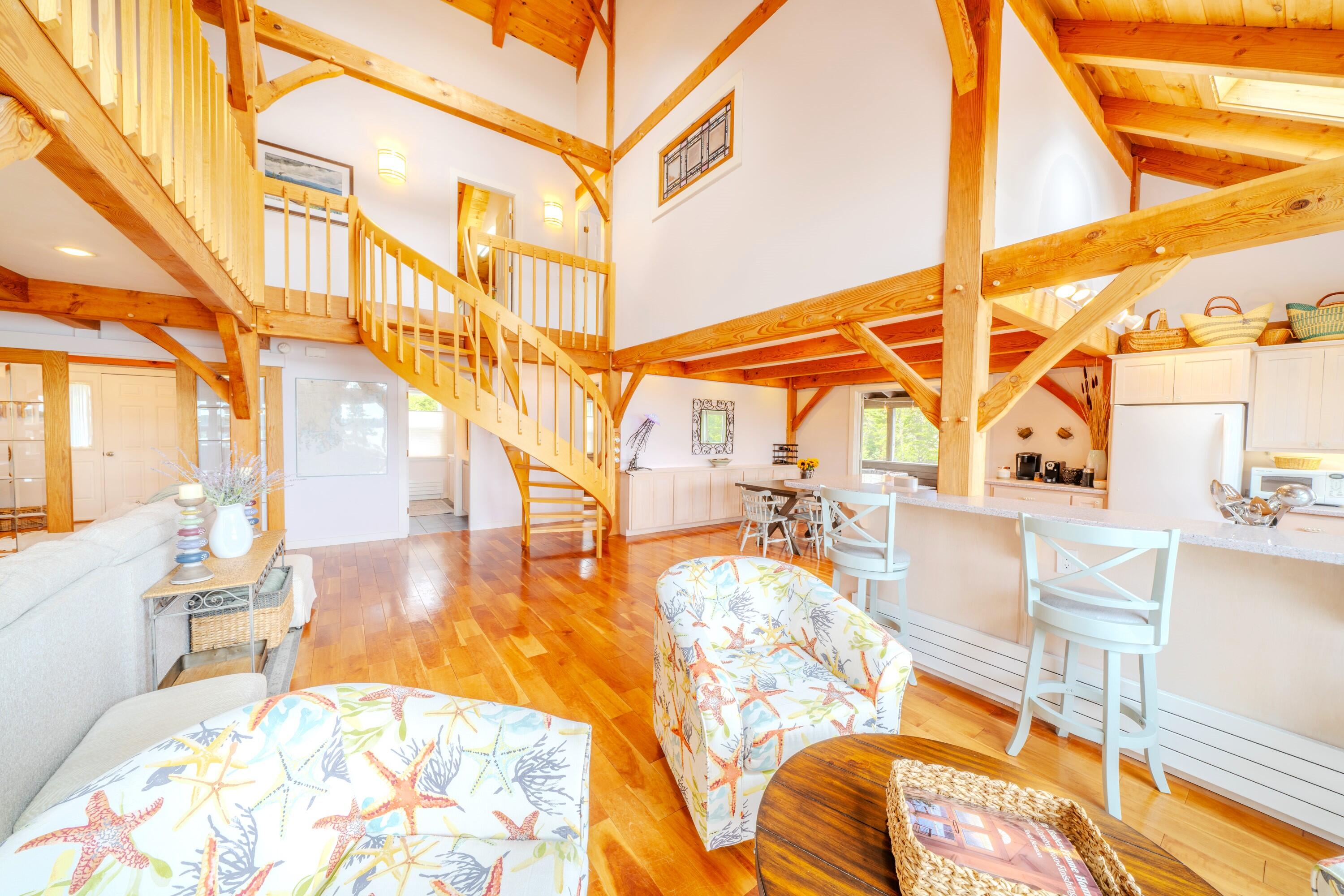 557 Yoho Head Road Machiasport, ME 04655 - Photo 35 of 136 V-Seaside windows to Great Room and Kitc
