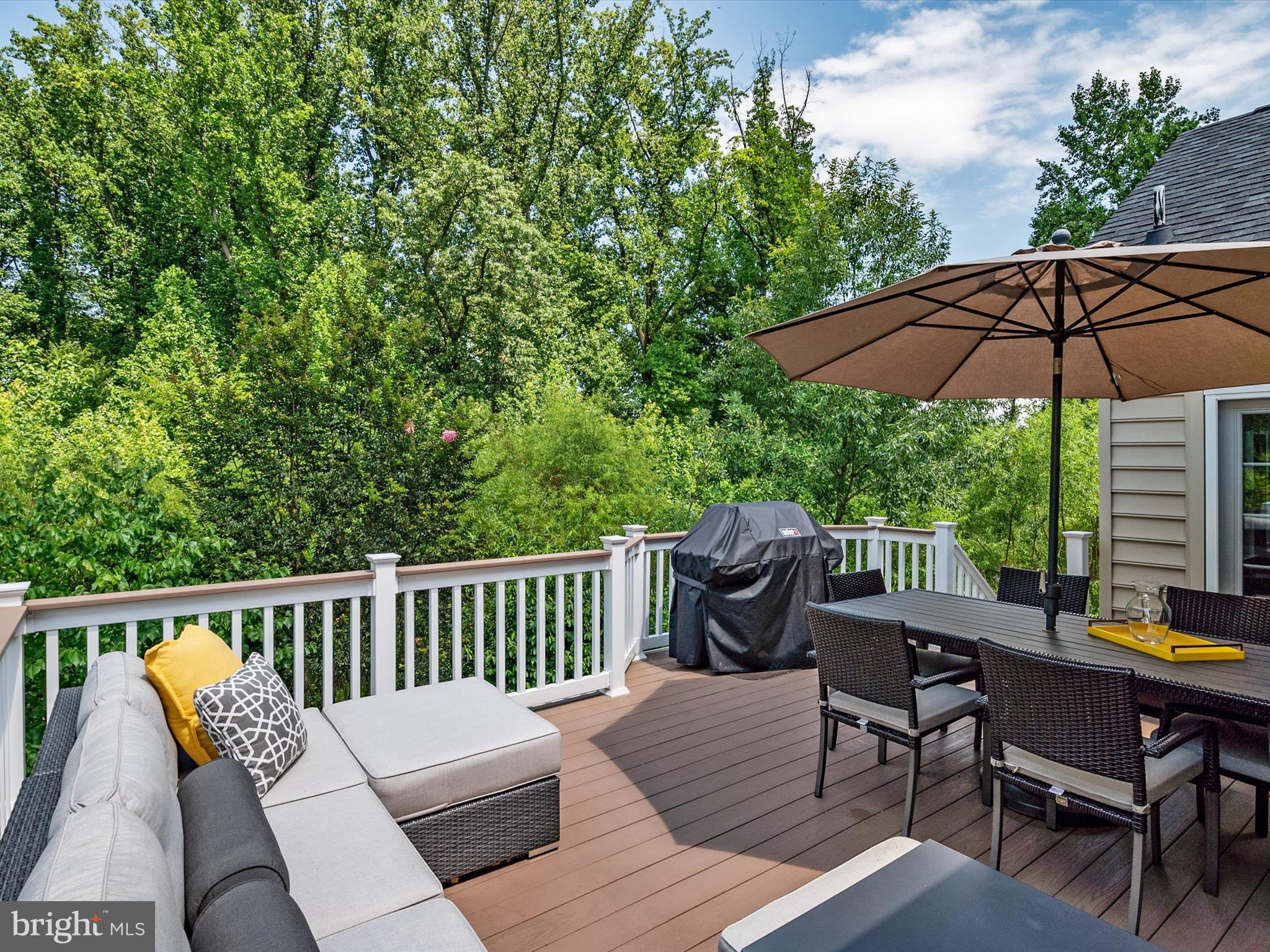 10518 Windlass Run Road Baltimore, MD 21220 - Photo 24 of 71 a view of a chair and table on the deck