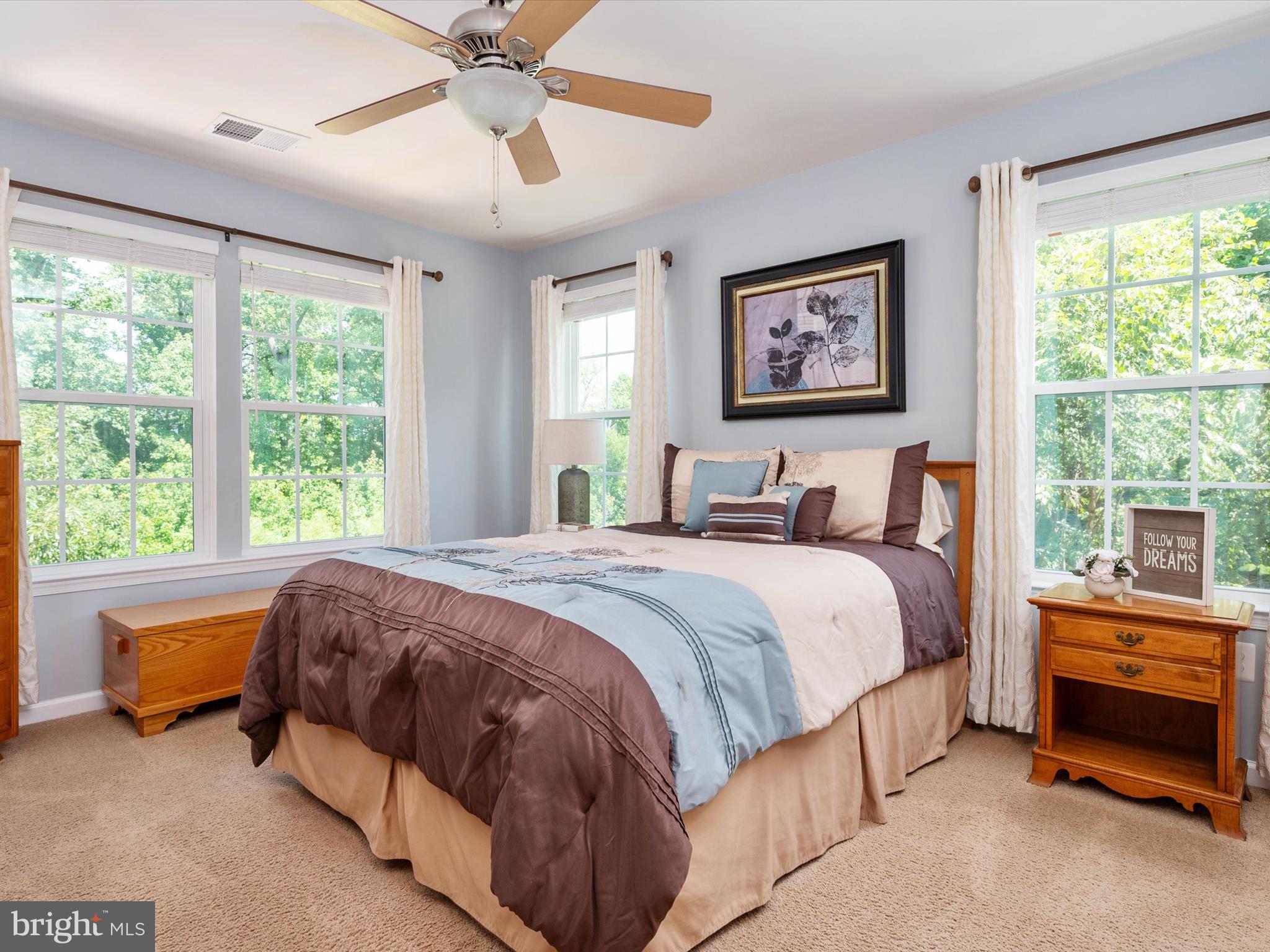 10518 Windlass Run Road Baltimore, MD 21220 - Photo 44 of 71 a bedroom with a bed and a large window