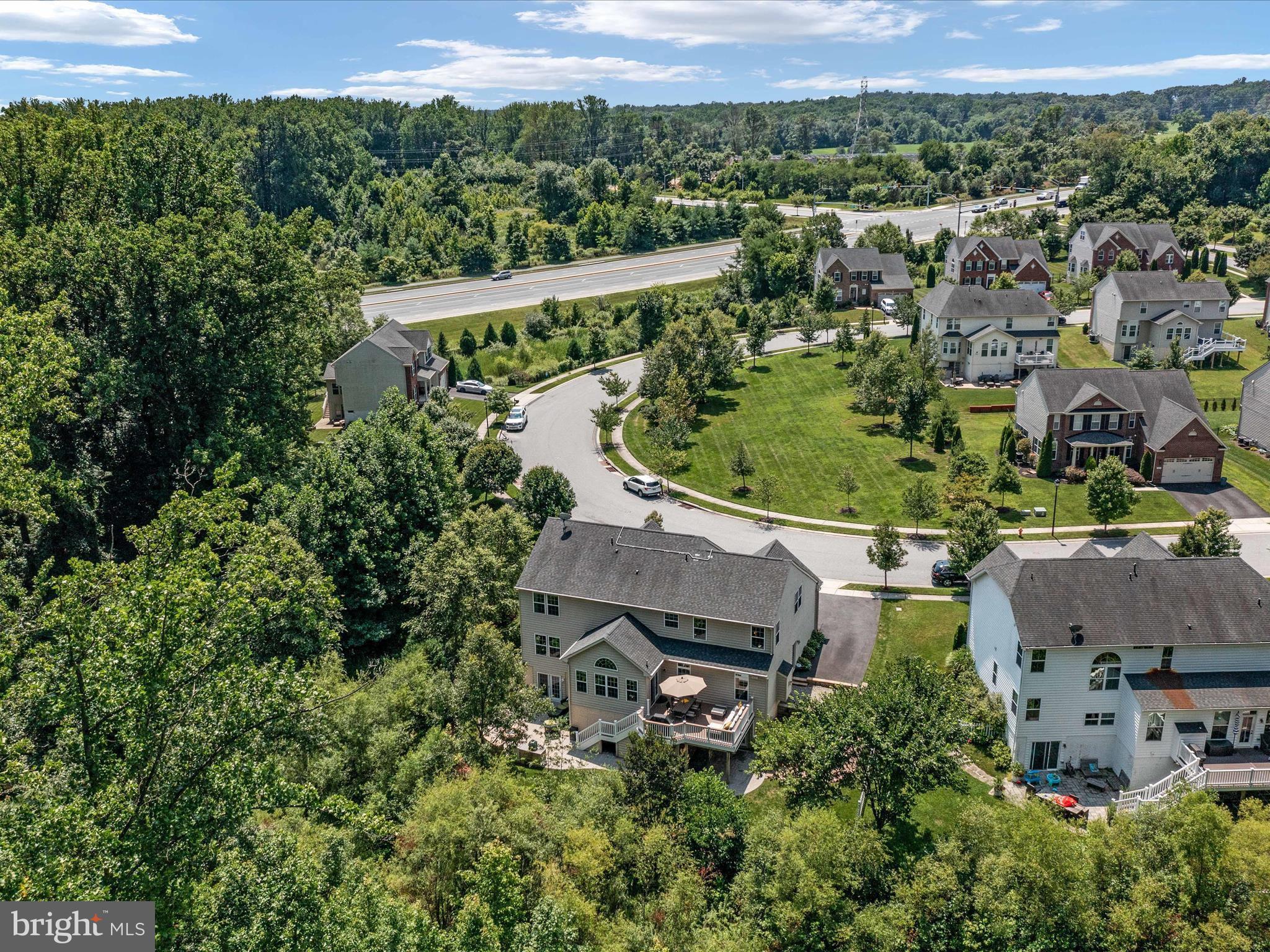 10518 Windlass Run Road Baltimore, MD 21220 - Photo 64 of 71 an aerial view of a house with a yard