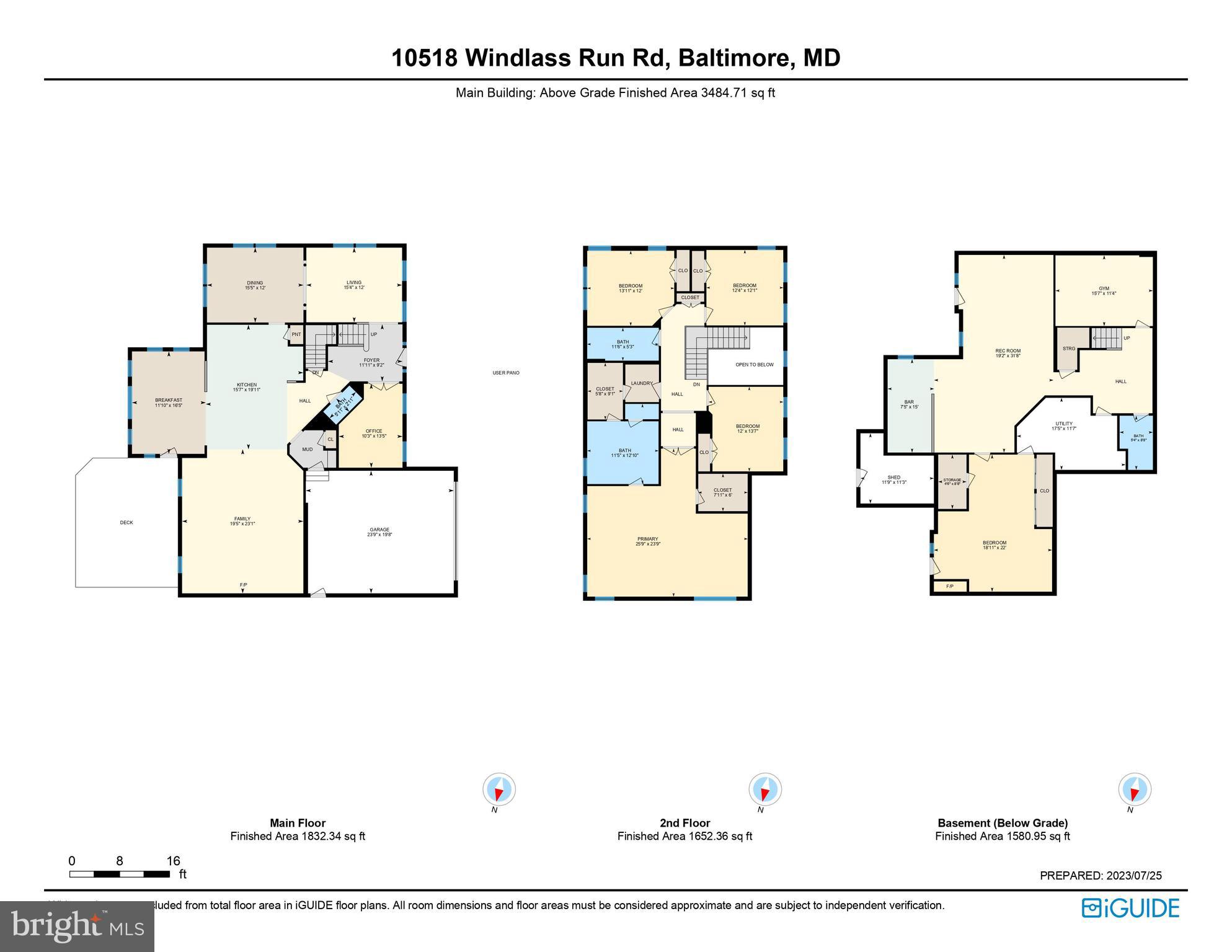 10518 Windlass Run Road Baltimore, MD 21220 - Photo 71 of 71 a picture of a floor plan