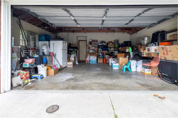 a view of storage and utility room