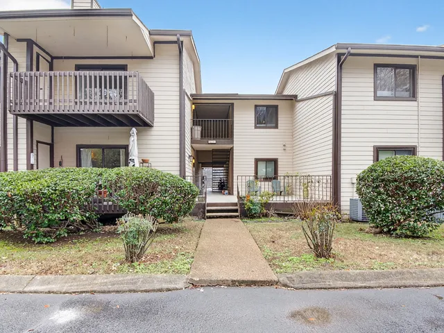 a view of a house with a patio