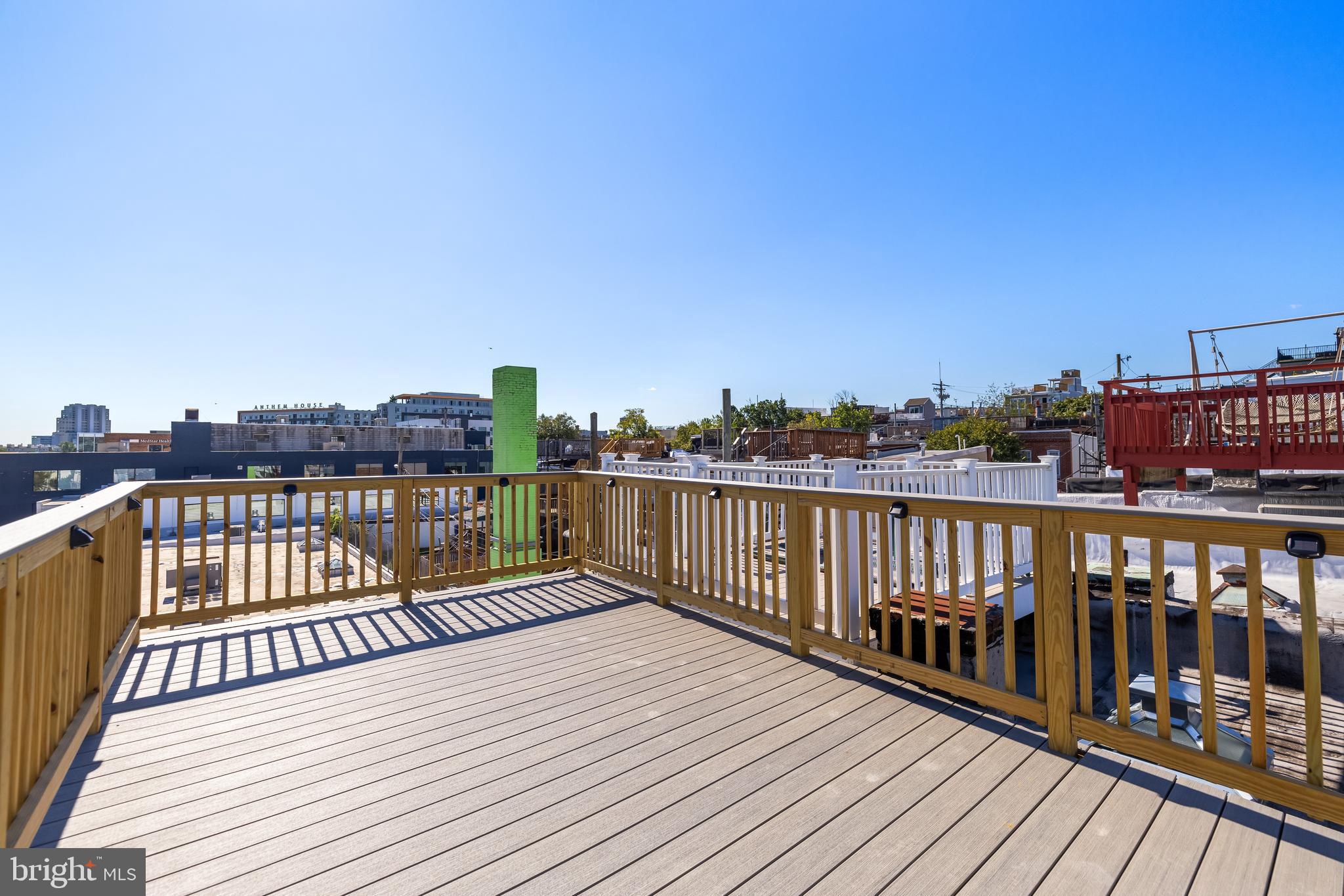 1317 Webster Street Baltimore, MD 21230 - Photo 25 of 32 a view of balcony with city view