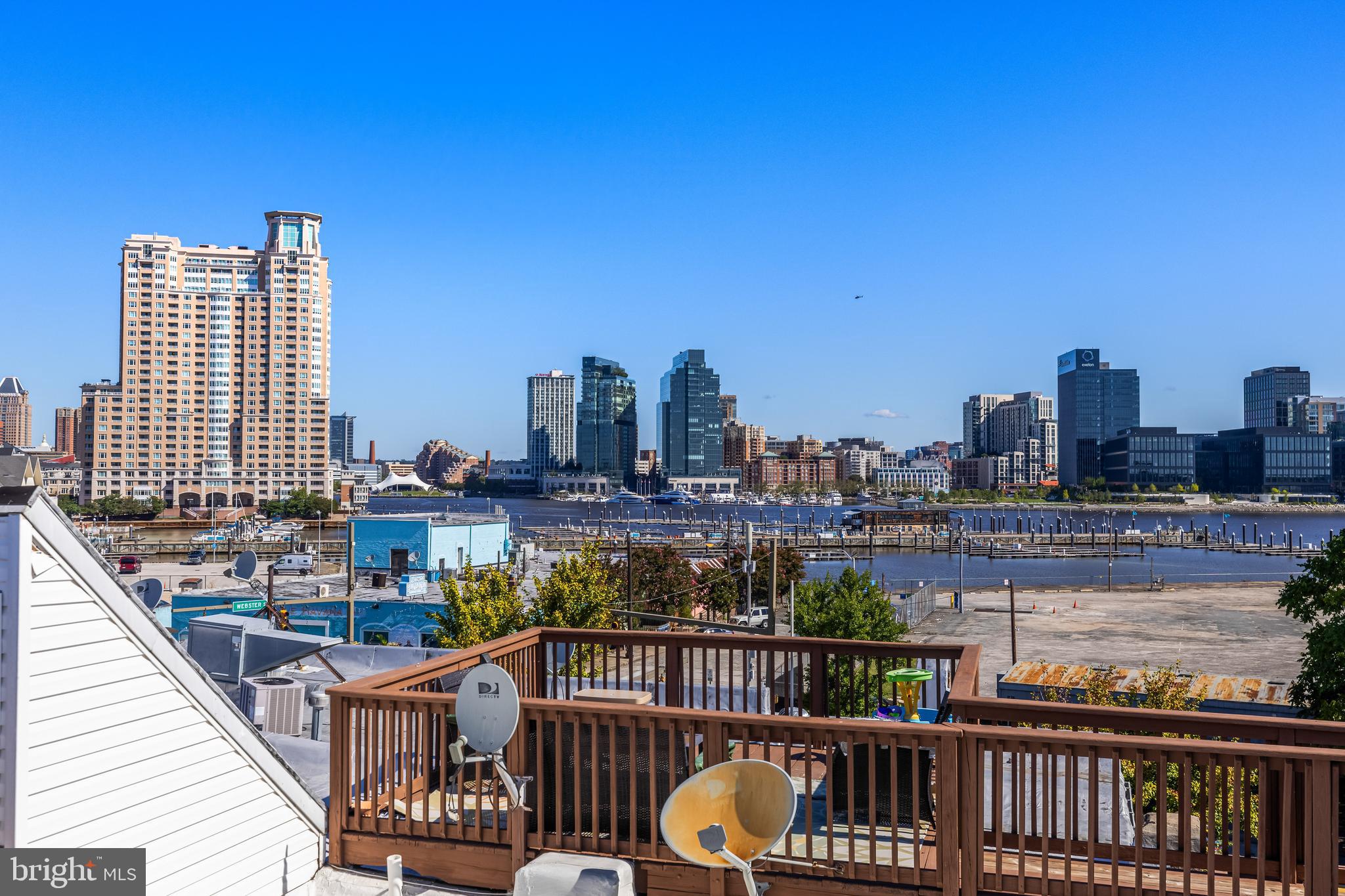 1317 Webster Street Baltimore, MD 21230 - Photo 27 of 32 a view of city from balcony
