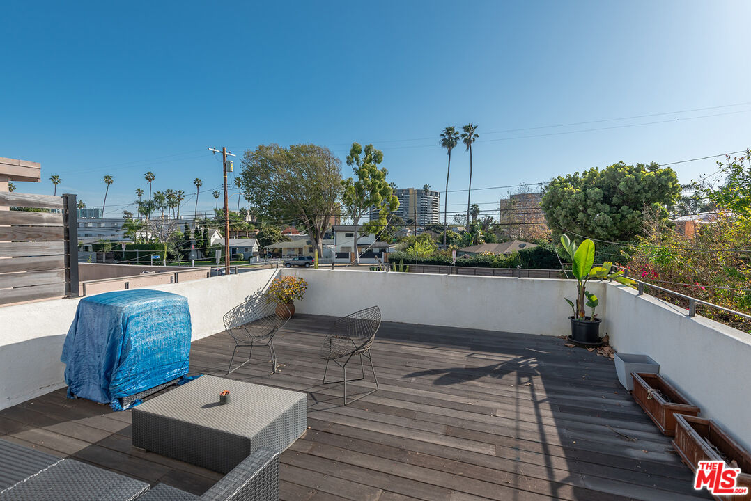 2603 Abbot Kinney Boulevard, Unit 1/2 Venice, CA 90291 - Photo 5 of 16 a view of roof deck with seating space
