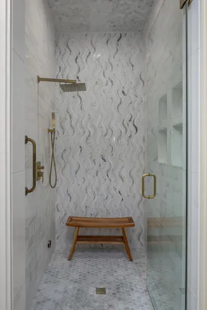 a view of a house with a yard porch and sitting area