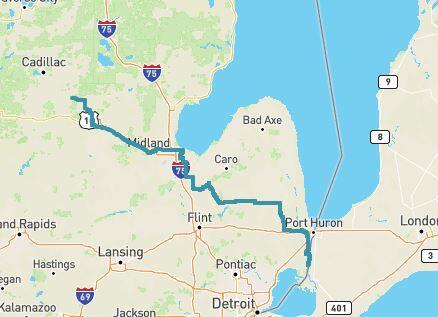 4435 Central Street Columbiaville, MI 48421 - Photo 52 of 65 Trail Map