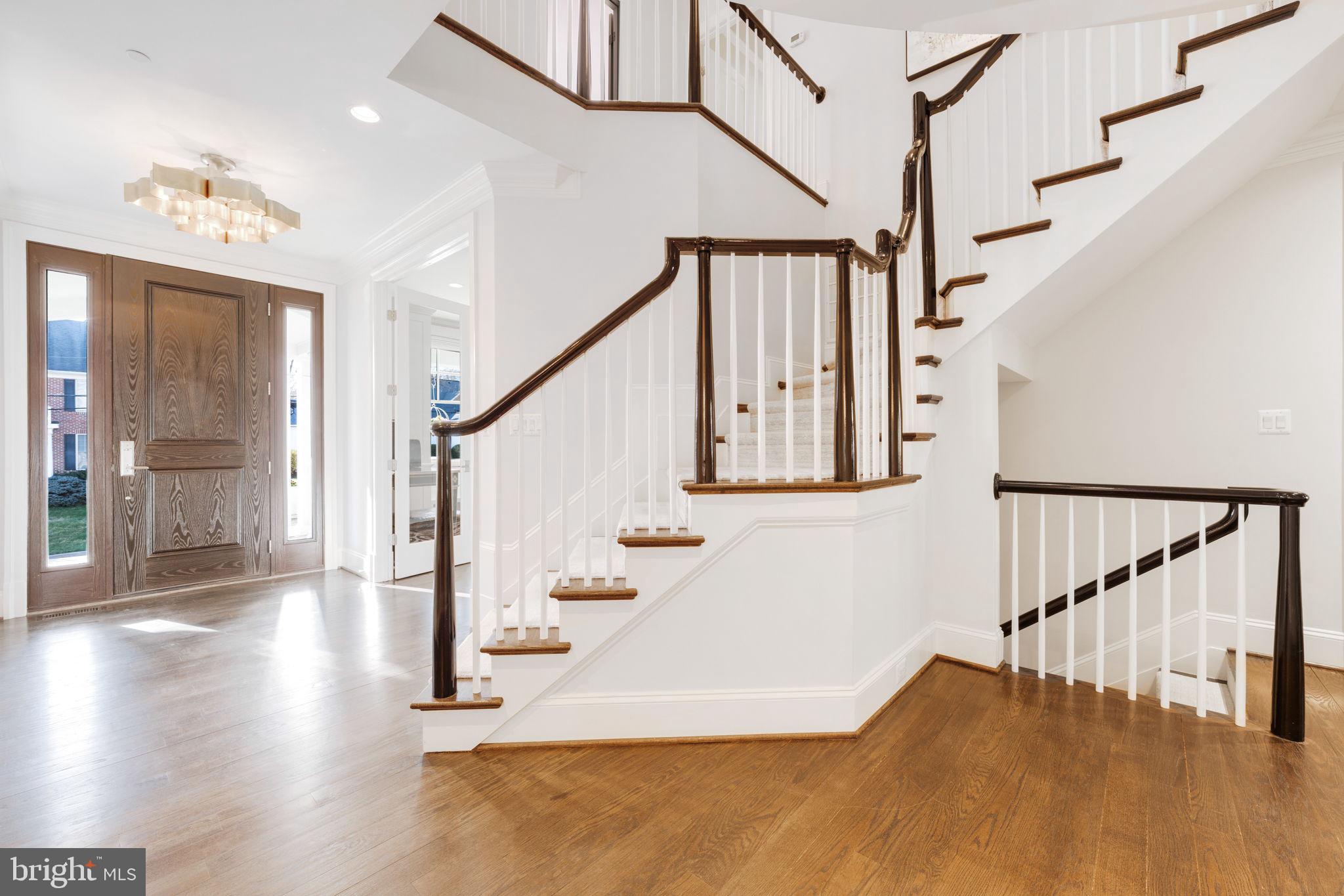 8505 Rayburn Road Bethesda, MD 20817 - Photo 2 of 49 a view of entryway and hall with wooden floor