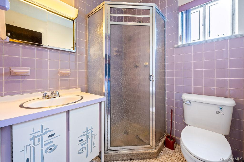 11 Valley View Road Great Neck, NY 11021 - Photo 9 of 19 a bathroom with a sink a toilet and shower