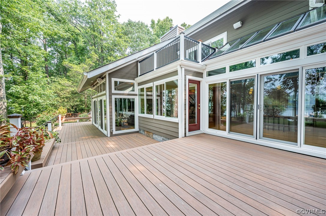13714 Winterberry Ridge Midlothian, VA 23112 - Photo 34 of 49 a view of a house with a deck