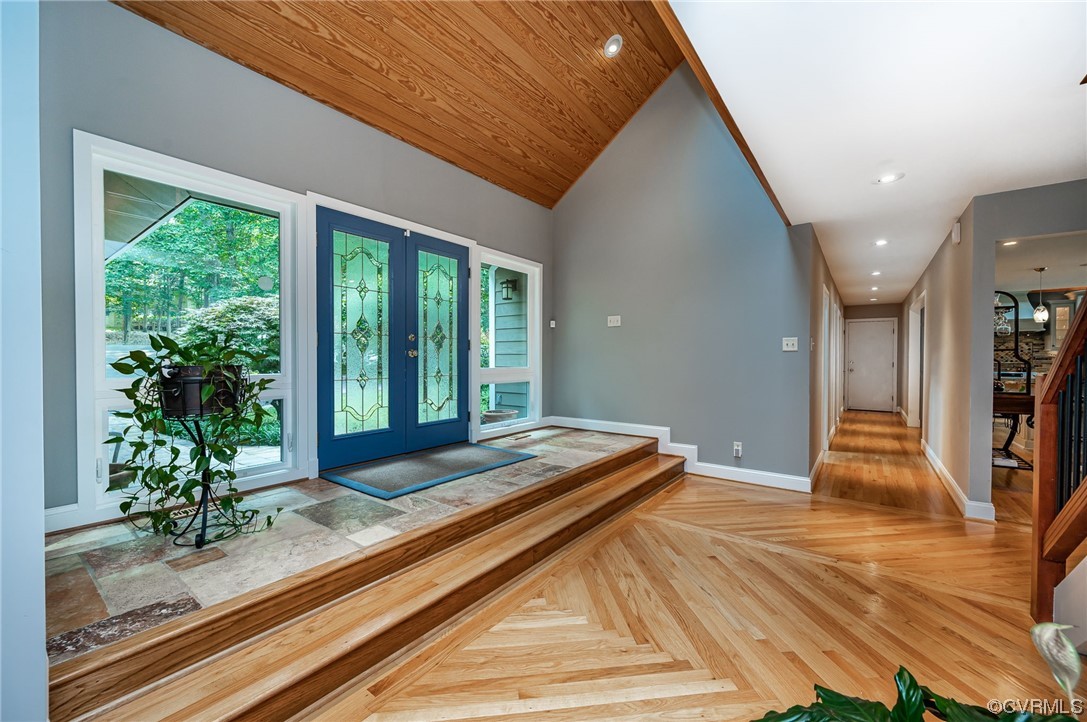 13714 Winterberry Ridge Midlothian, VA 23112 - Photo 4 of 49 a view of a living room and floor to ceiling window