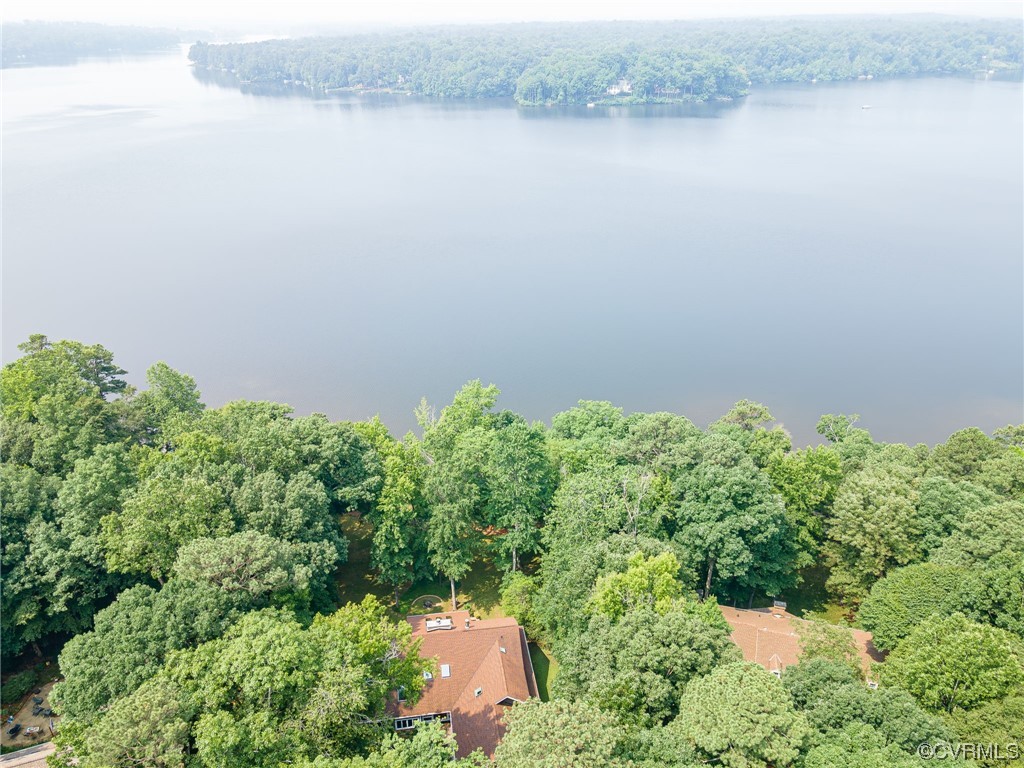 13714 Winterberry Ridge Midlothian, VA 23112 - Photo 43 of 49 an aerial view of a residential houses with outdoor space and lake view