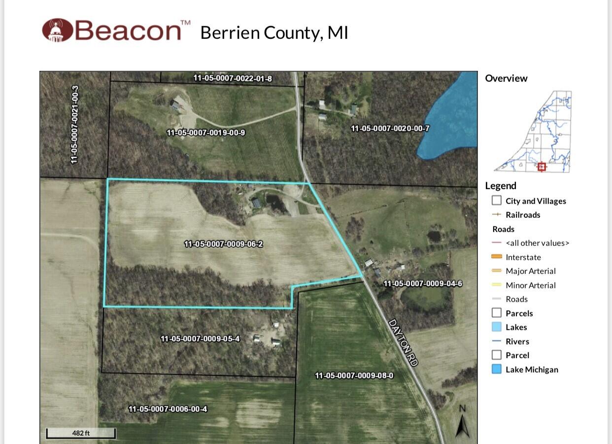 2190 Dayton Road Galien, MI 49113 - Photo 17 of 17 2190 Dayton Rd 28+ acres