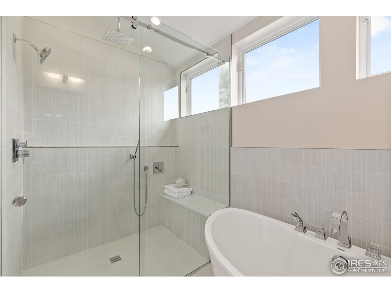 2800 10th Street Boulder, CO 80304 - Photo 30 of 40 a bathroom with a sink a toilet and shower
