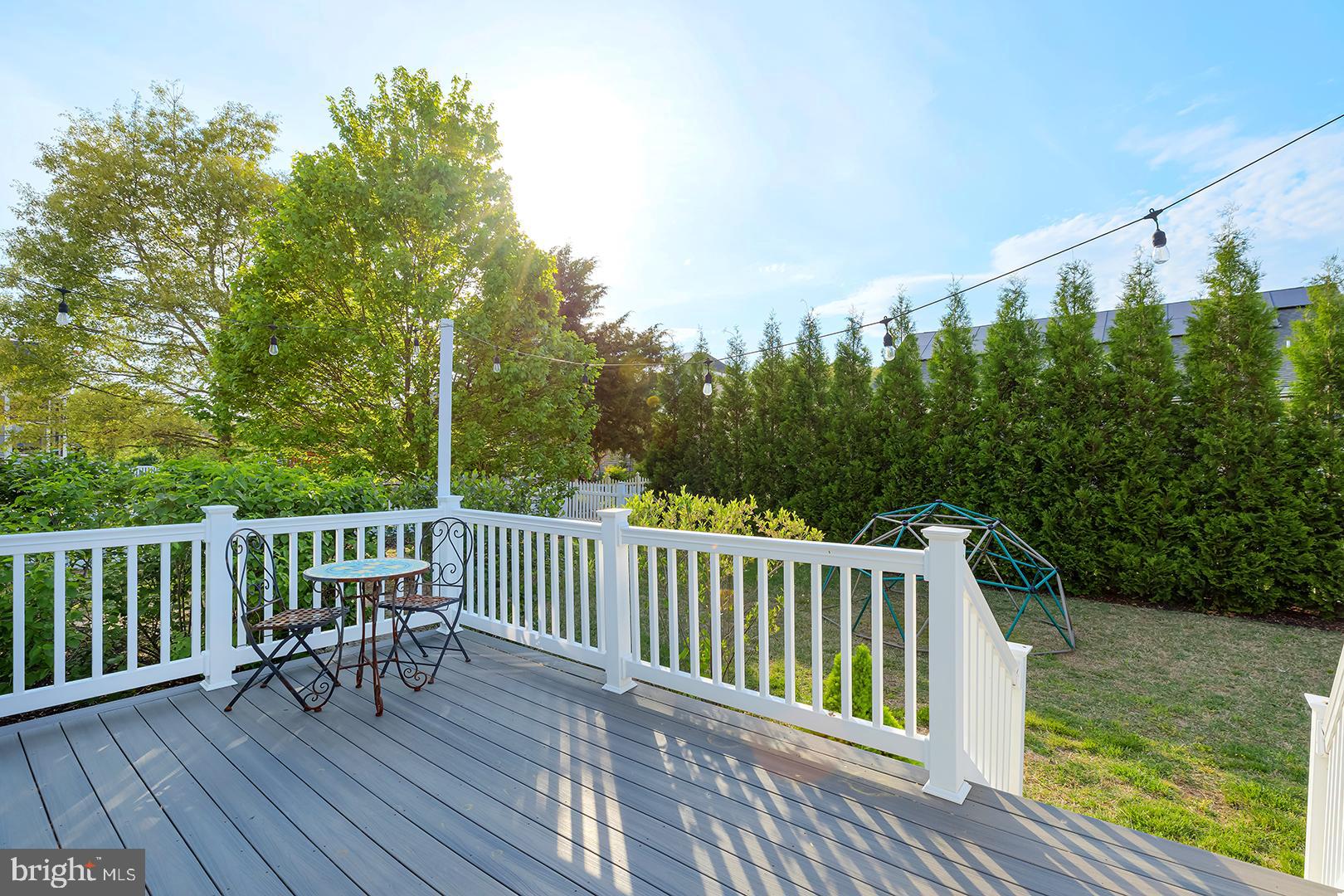 117 Carriage Drive Milton, DE 19968 - Photo 34 of 62 a view of balcony with furniture and garden