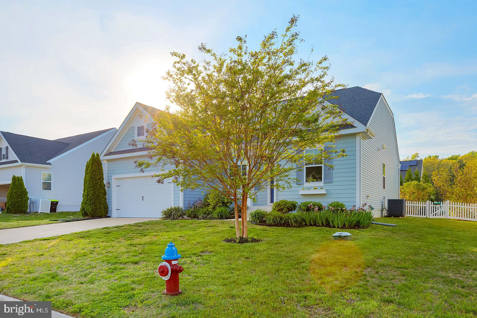 117 Carriage Drive Milton, DE 19968 - Photo 45 of 62 a front view of house with yard