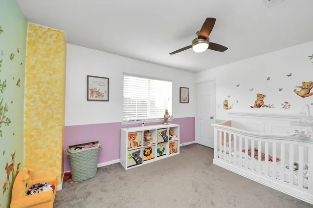 a room with furniture and window