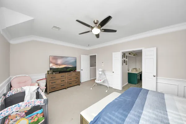 a bathroom with a bathtub and a sink