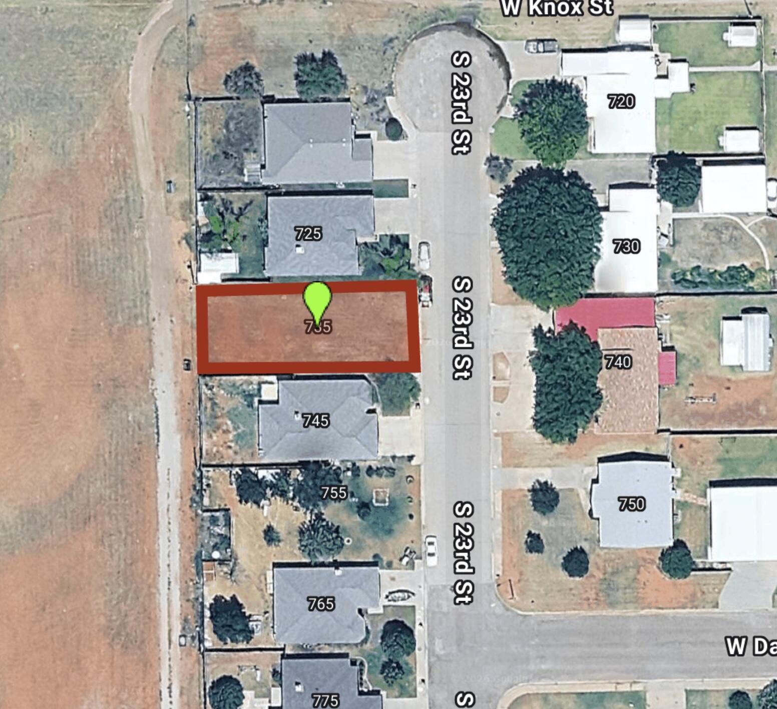 735 South 23rd Street Slaton, TX 79364 - Photo 1 of 2 an aerial view of a house