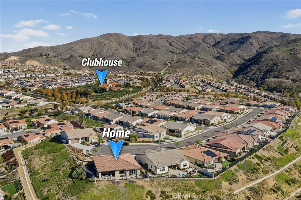 11463 Explorer Court Temescal Valley, CA 92883 - Photo 51 of 59 an aerial view of residential houses and outdoor space