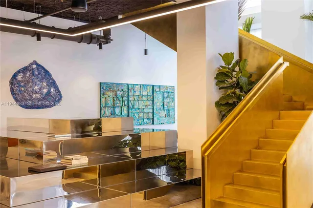 a view of a city with tall buildings