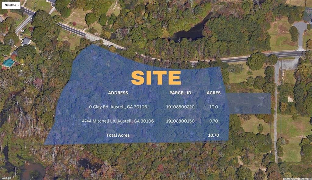 0 Clay Road Southwest Austell, GA 30106 - Photo 2 of 2 a sign that is on the side of a building