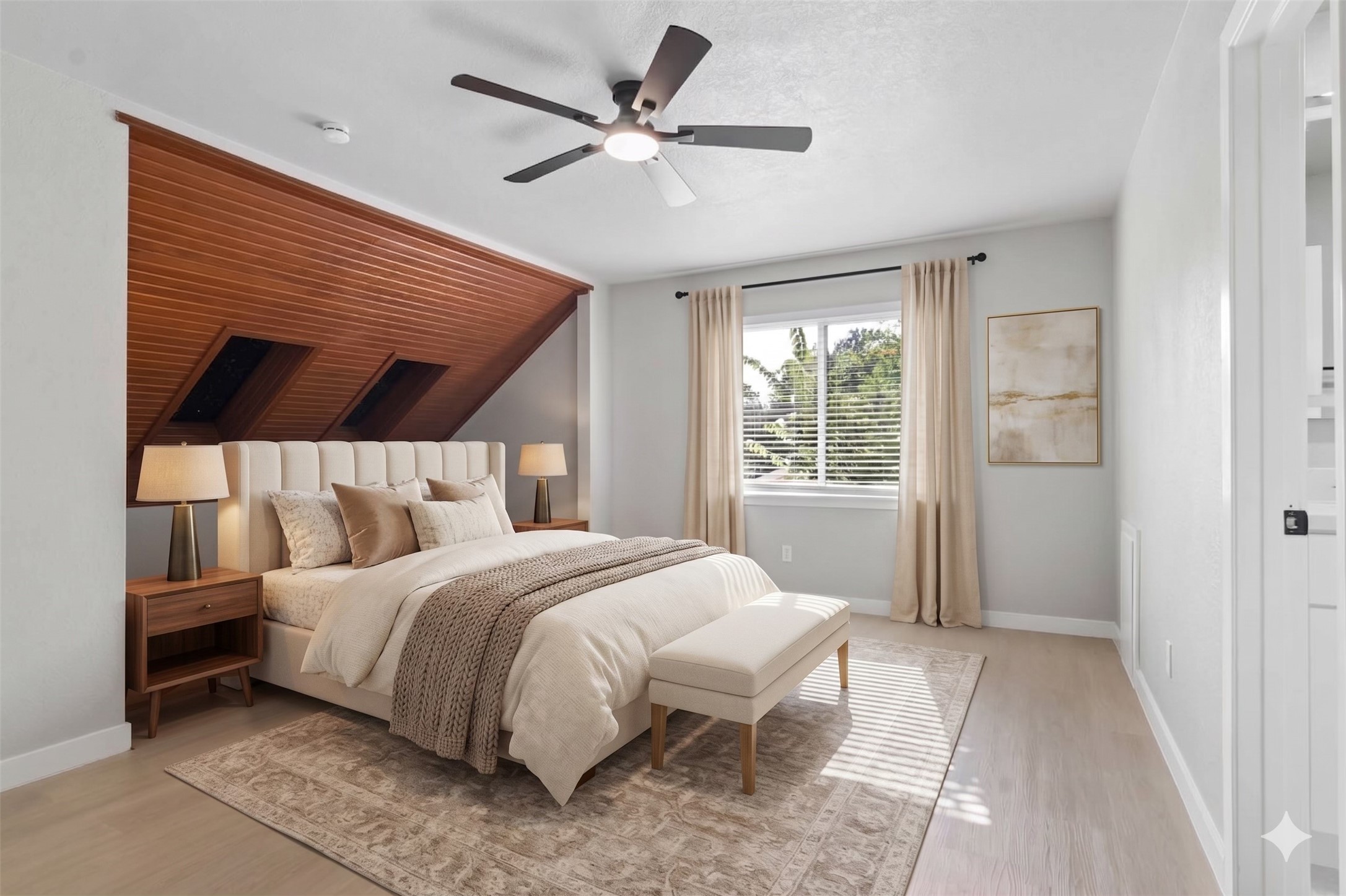 10423 Quiet Hill Road La Porte, TX 77571 - Photo 11 of 27 Master bedroom. Virtually staged