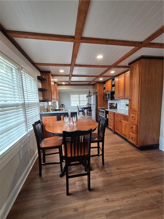1012 Highway 332 Pendergrass, GA 30567 - Photo 17 of 51 a view of a dining room with furniture window and wooden floor