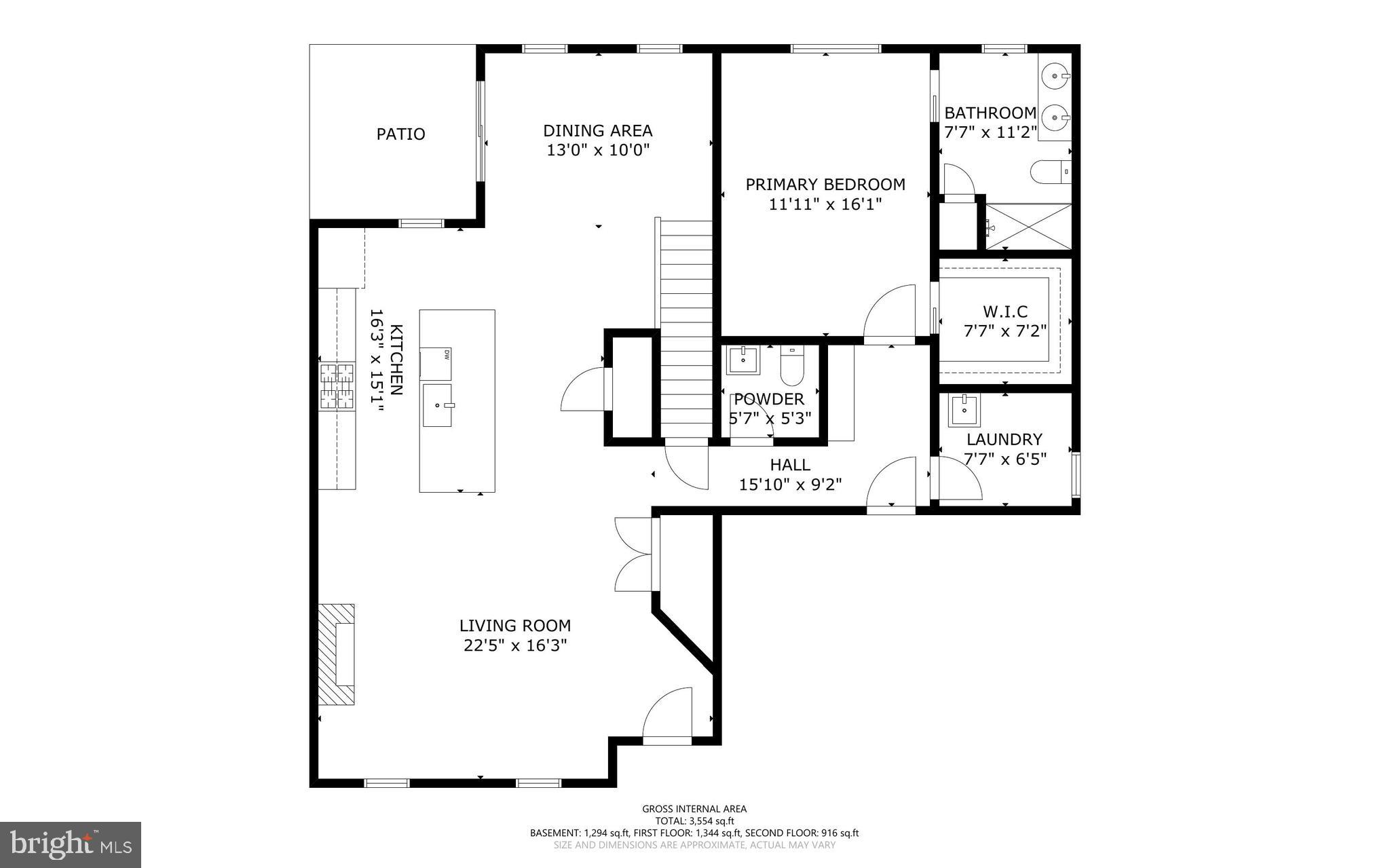 220 Parkside Place Lancaster, PA 17602 - Photo 46 of 49 a picture of a floor plan
