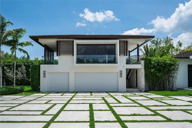 a view of a house with a patio