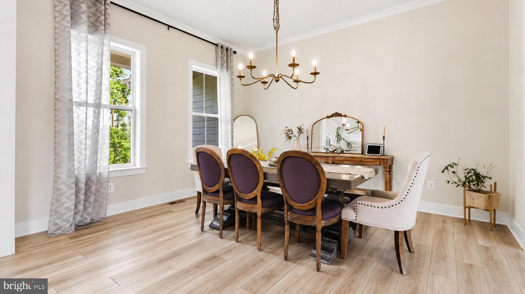 23609 Roselle Ridge Lane Aldie, VA 20105 - Photo 15 of 75 Elegant dining space with natural light.