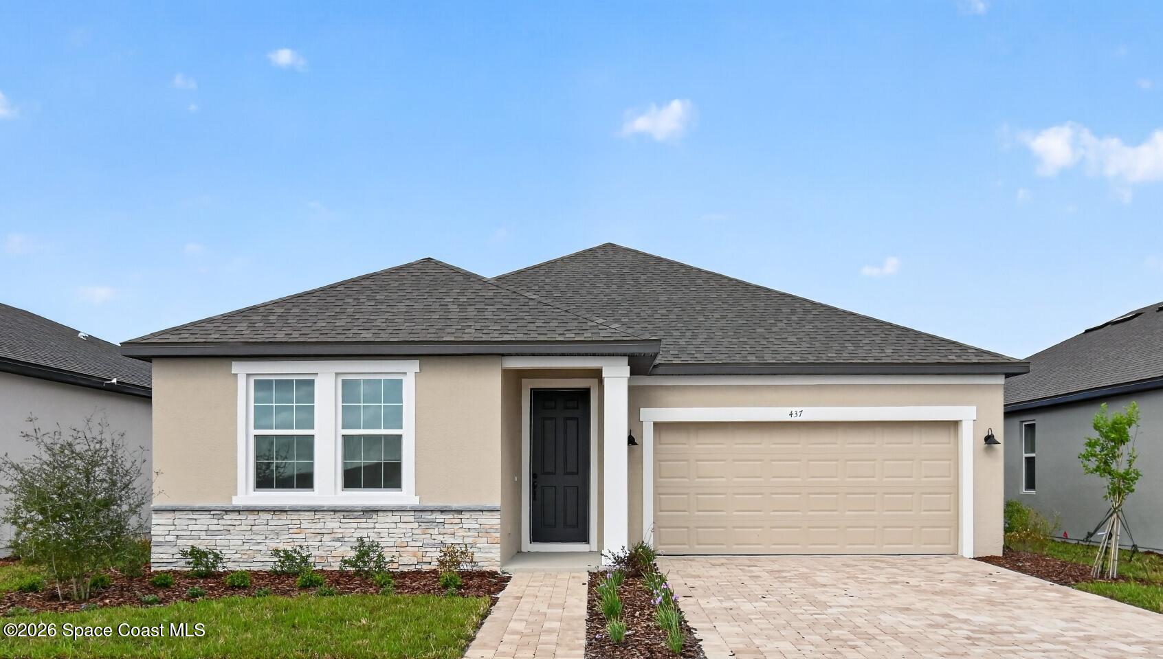 4372 Dockyard Drive Rockledge, FL 32955 - Photo 1 of 24 a front view of a house with garden