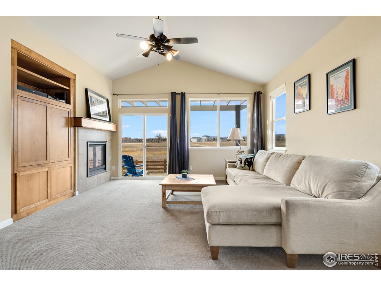 709 Snowy Plain Road Fort Collins, CO 80525 - Photo 14 of 40 Built in entertainment center and shelving