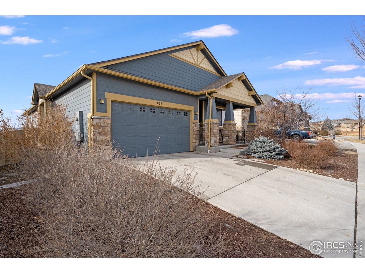 709 Snowy Plain Road Fort Collins, CO 80525 - Photo 40 of 40 Attached 3 car tandem garage with great storage and a wench for Jeep top.