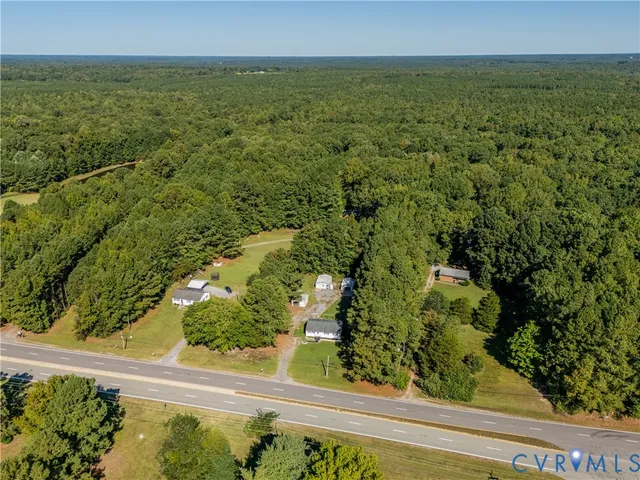 a view of a green field