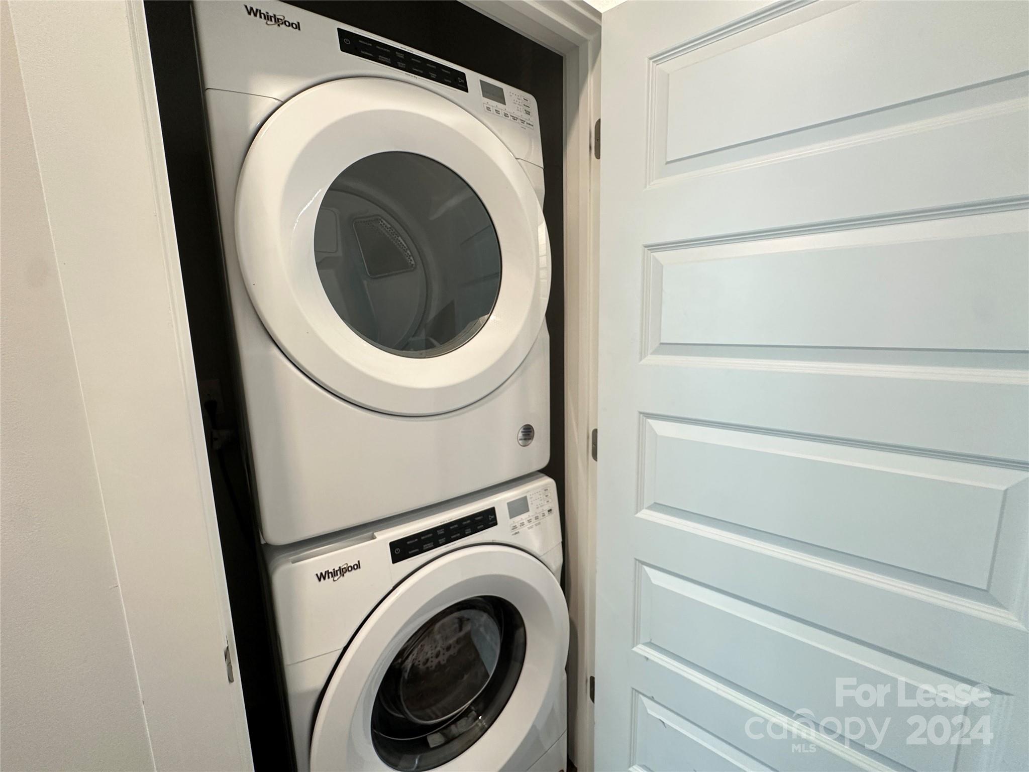 2124 Terwilliger Trail Charlotte, NC 28203 - Photo 20 of 36 a close up view of a washer and dryer