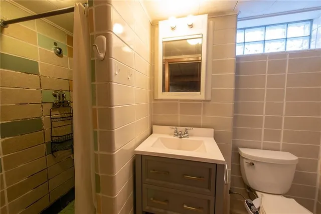 a storage room with washer and dryer