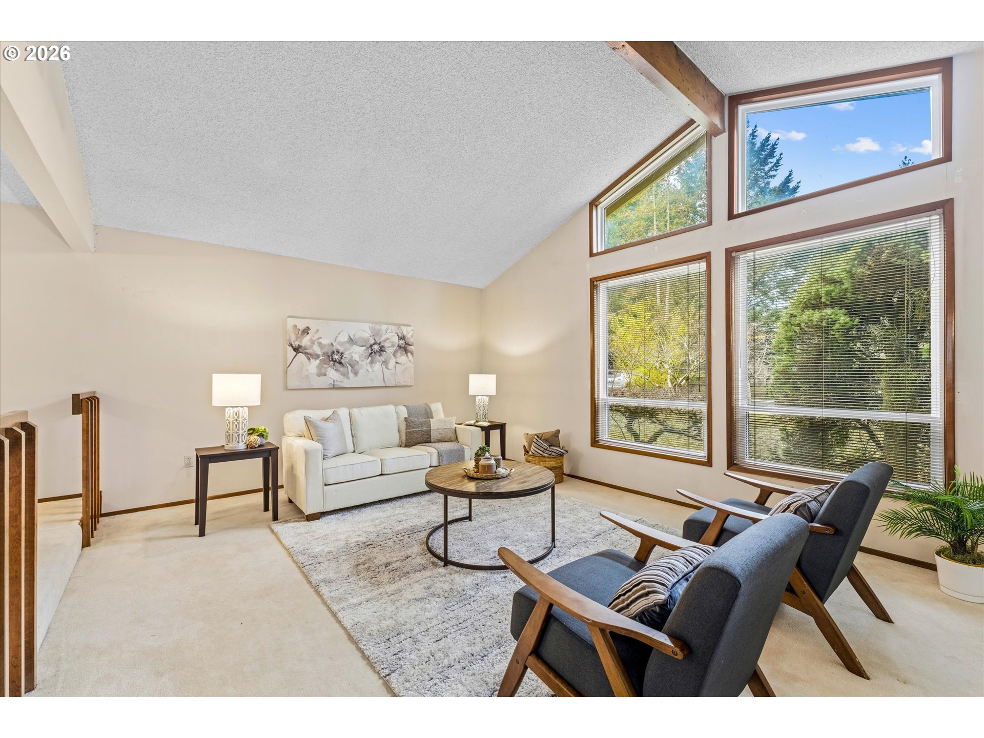 6740 Southwest Hyland Way Beaverton, OR 97008 - Photo 7 of 38 a living room with furniture and a large window